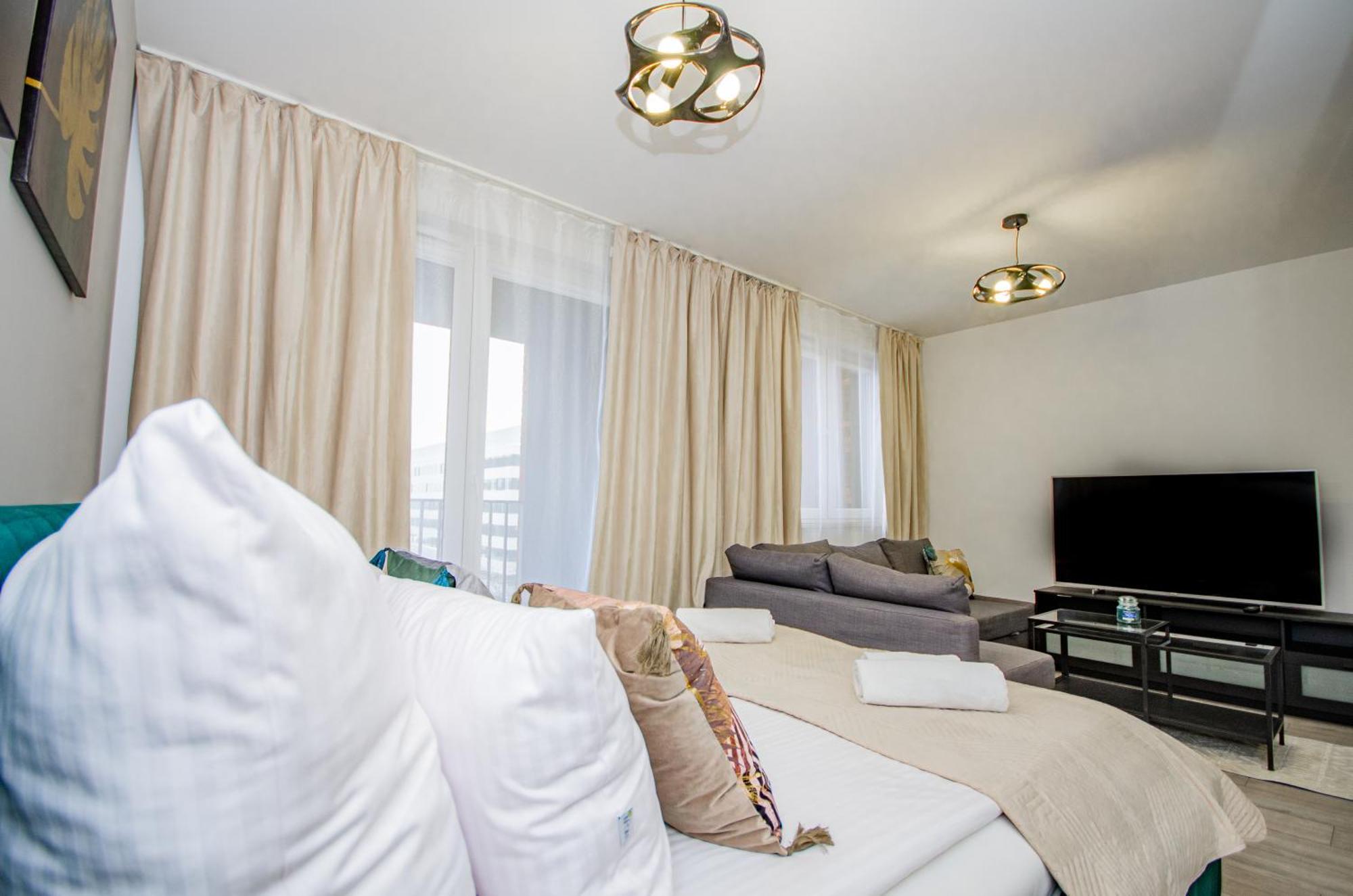 Apartment Inpoint Zablocie Modern Apartments For Work&Travel Krakow