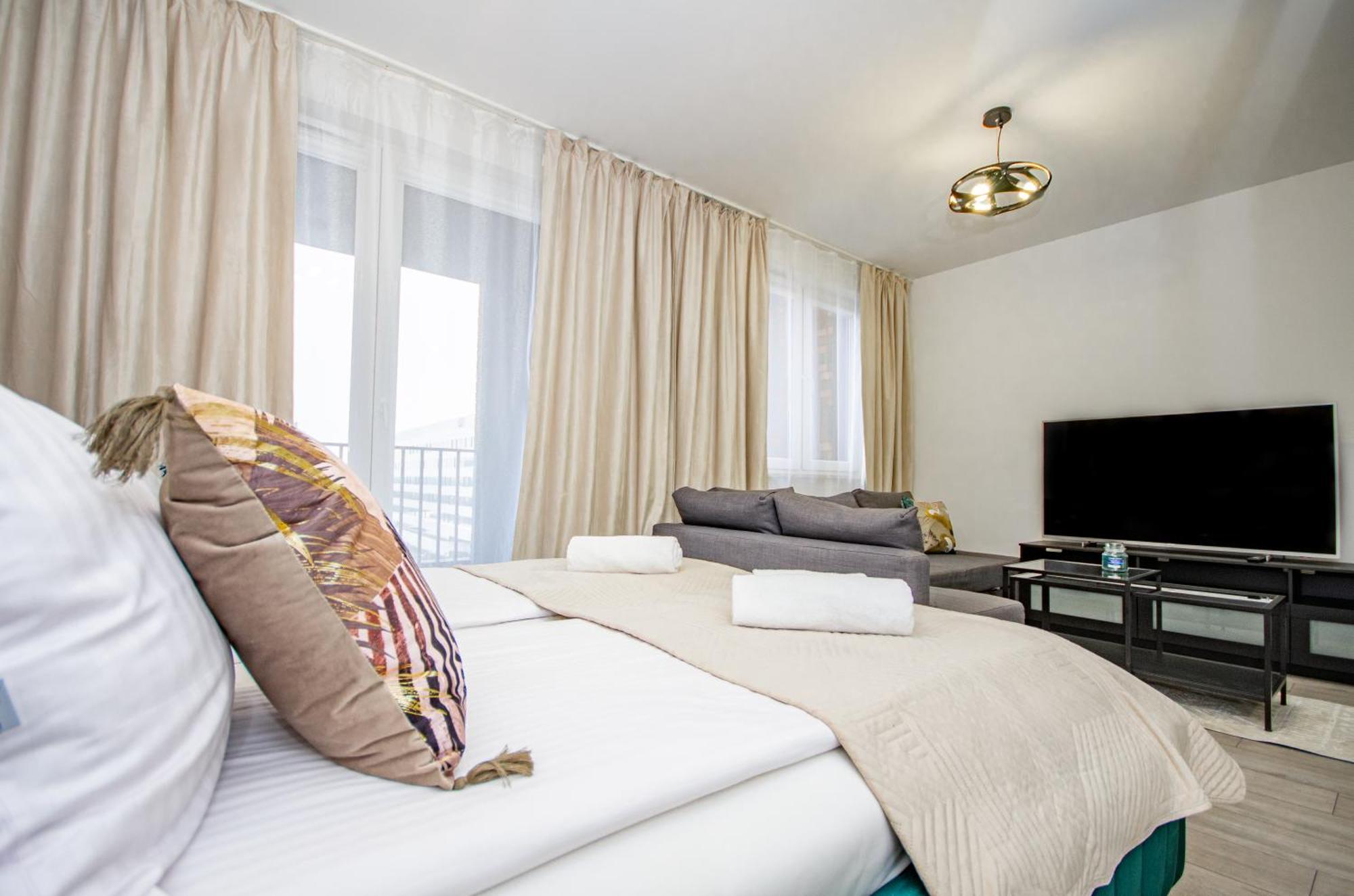 Apartment Inpoint Zablocie Modern Apartments For Work&Travel Krakow